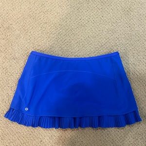 Blue Lululemon Tennis Skirt size 10
